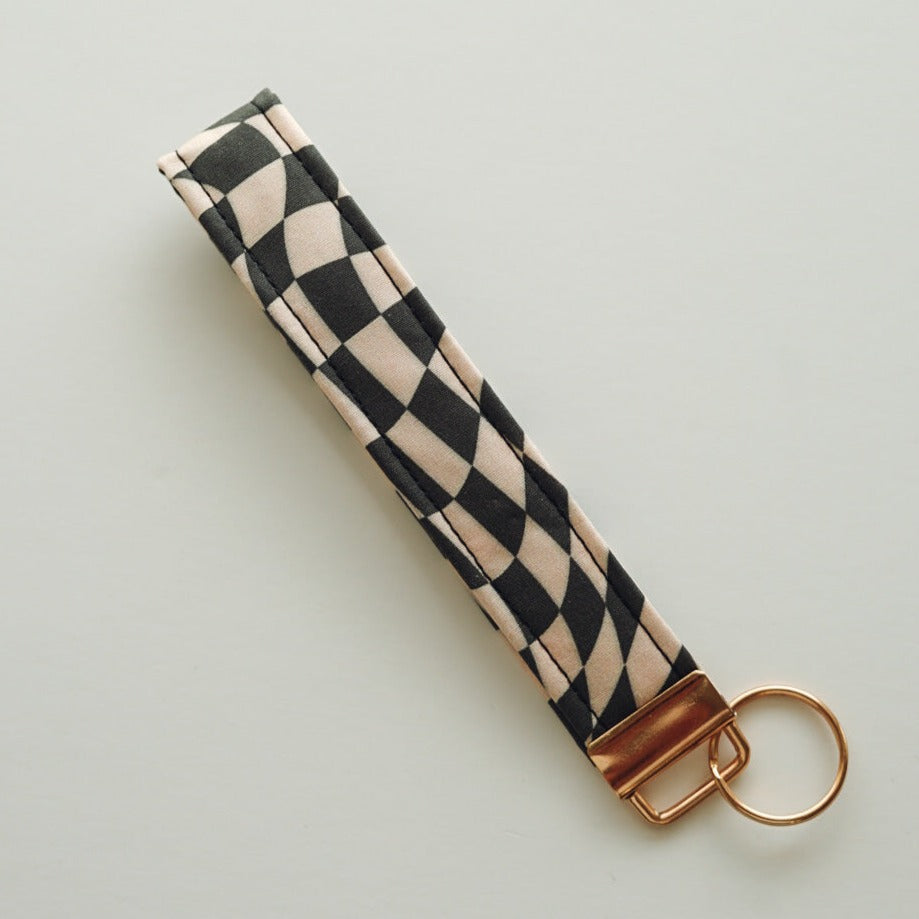 Checkered wristlet best sale