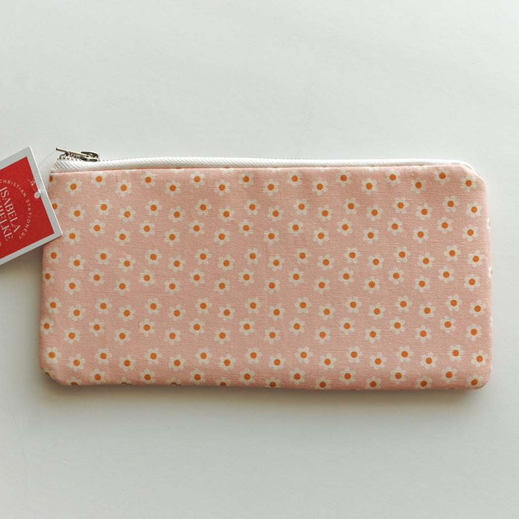 Daisy Pencil Zipper Pouch