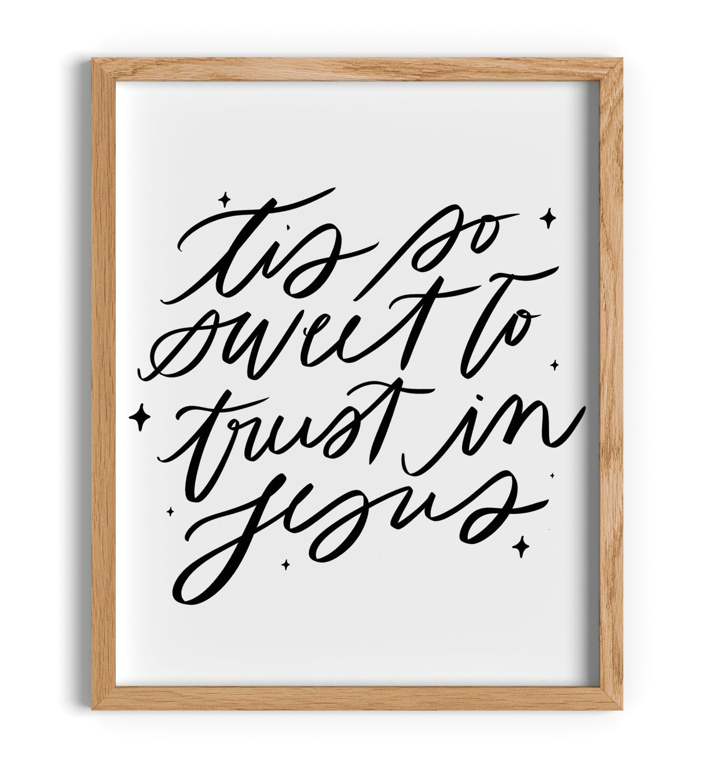 Tis So Sweet To Trust In Jesus