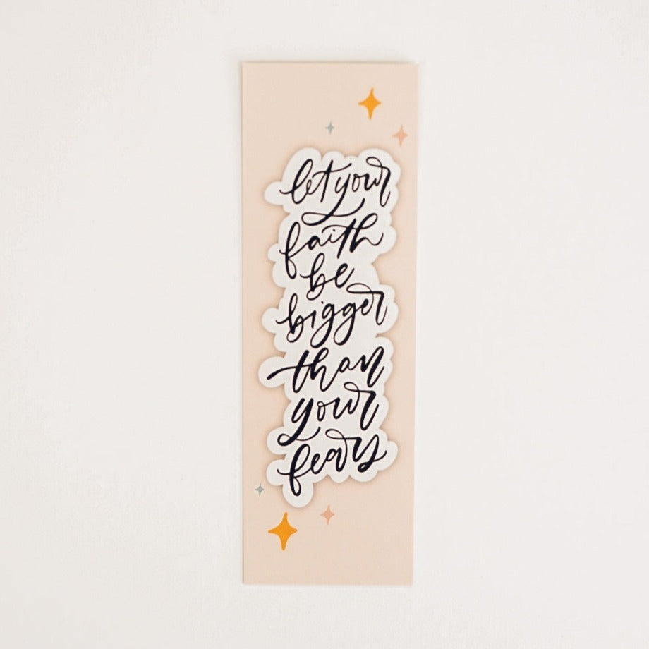 Leet Your Faith Be Bigger Bookmark