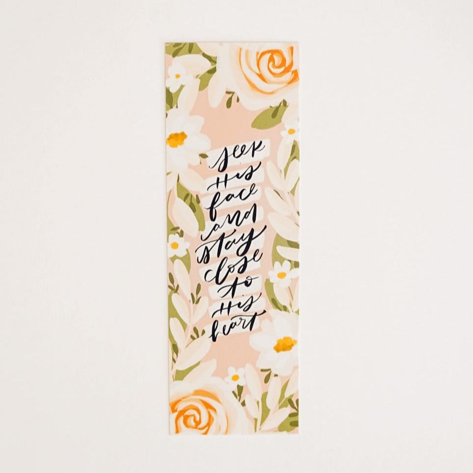 Seek His Face Bookmark