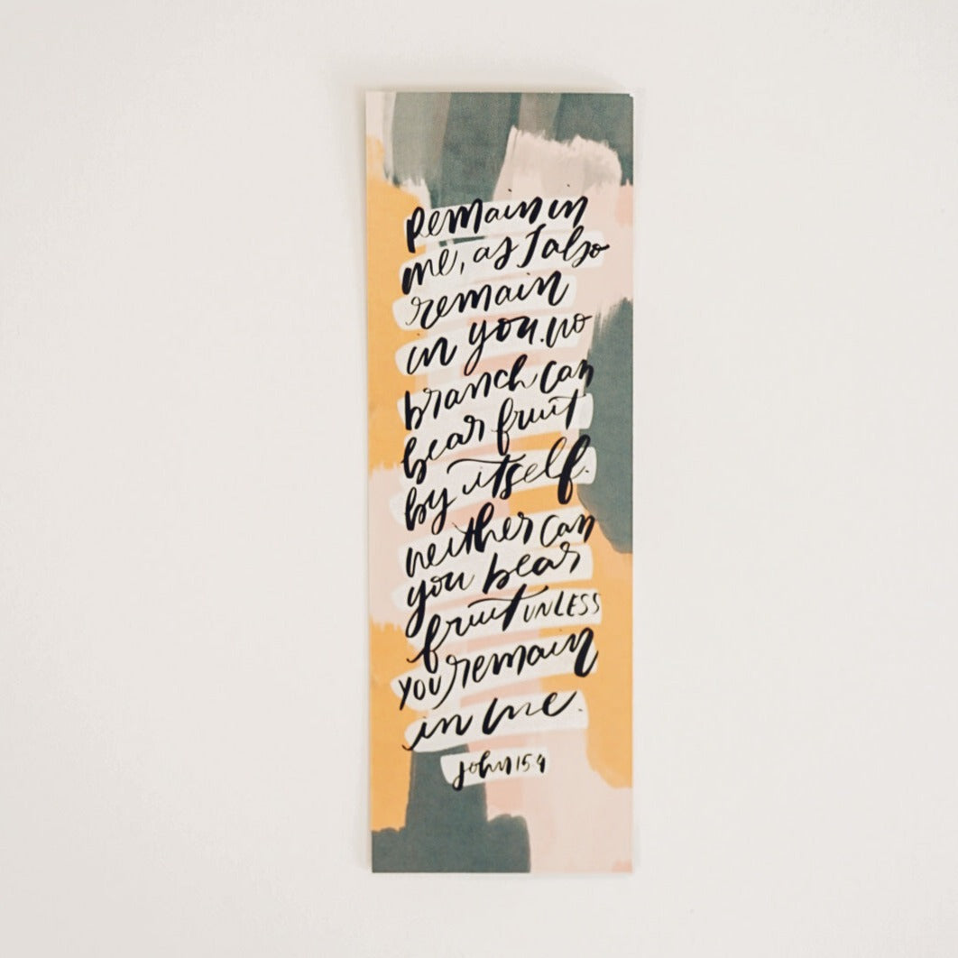 John 15:4 Bookmark