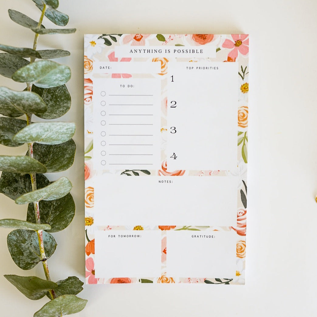 Anything Is Possible Notepad