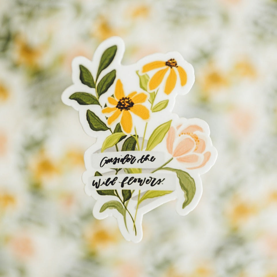 Consider The Wild Flowers