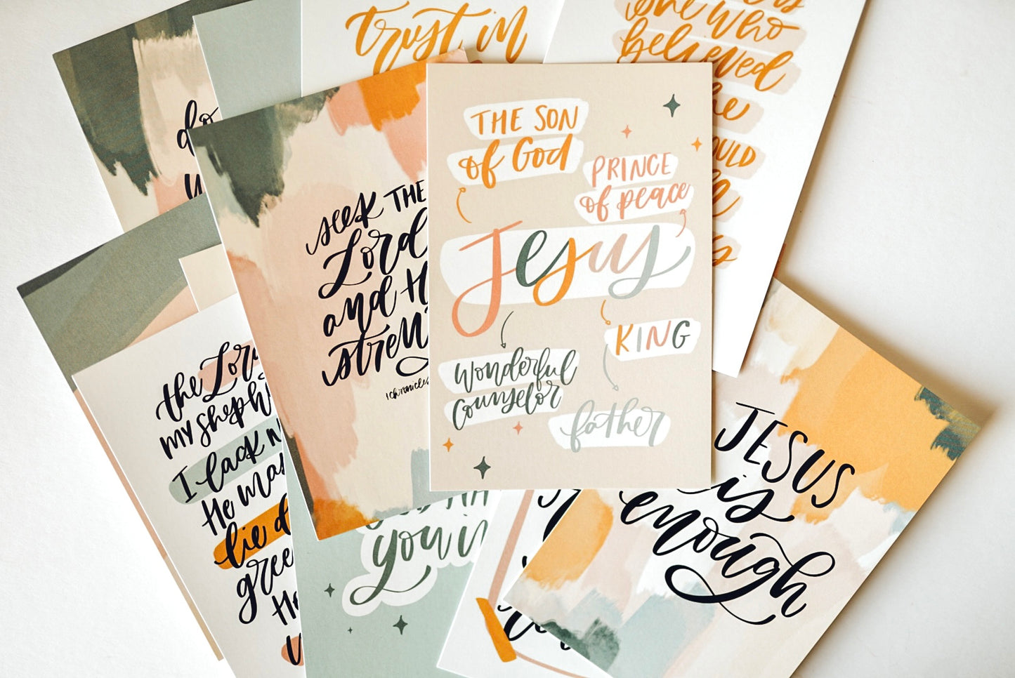 Jesus Scripture Card Set