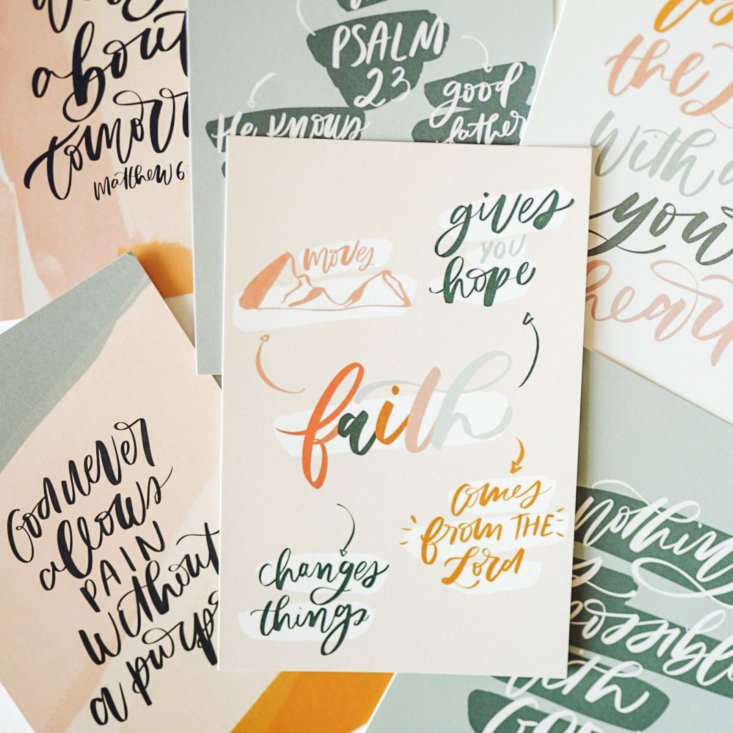 Jesus Scripture Card Set