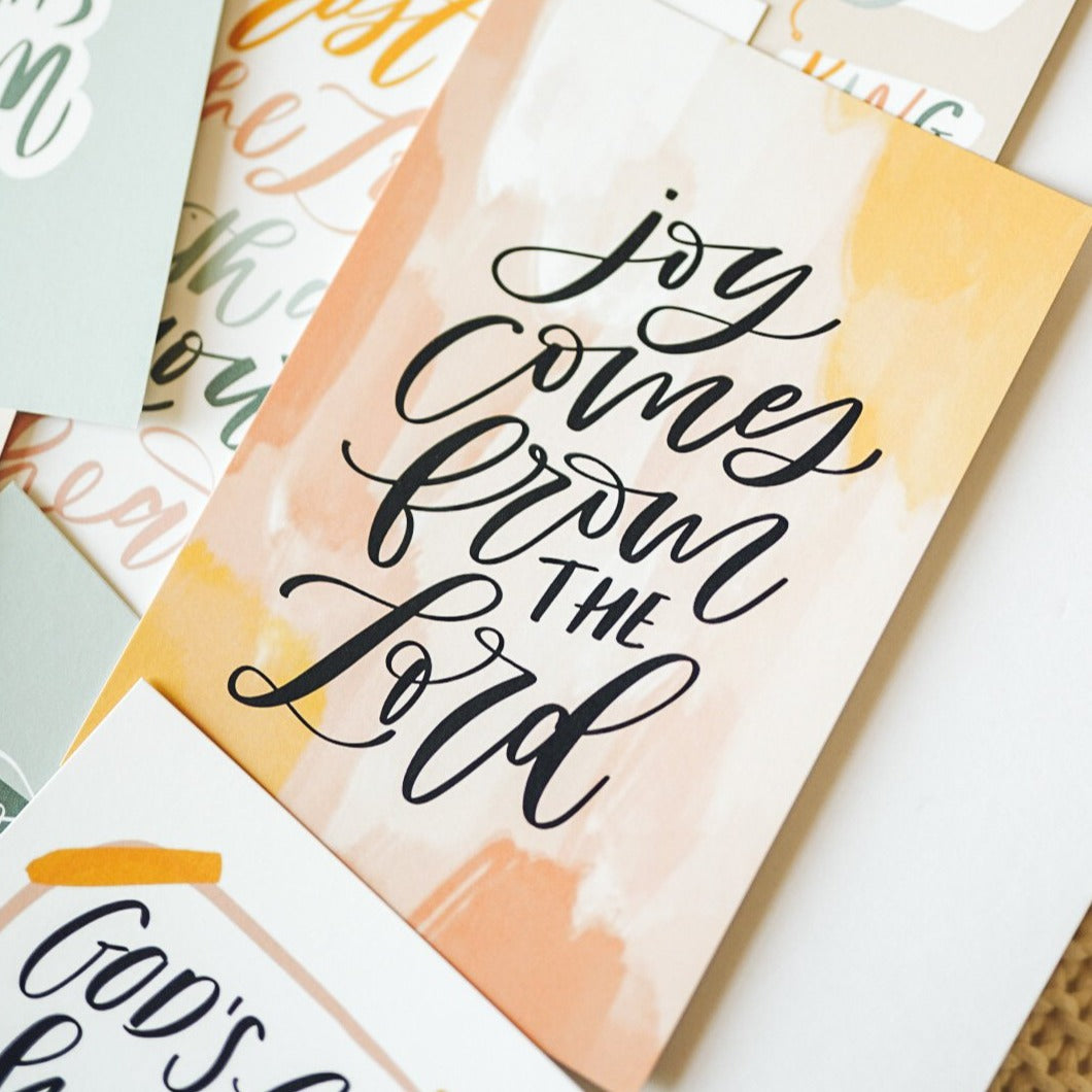 Jesus Scripture Card Set