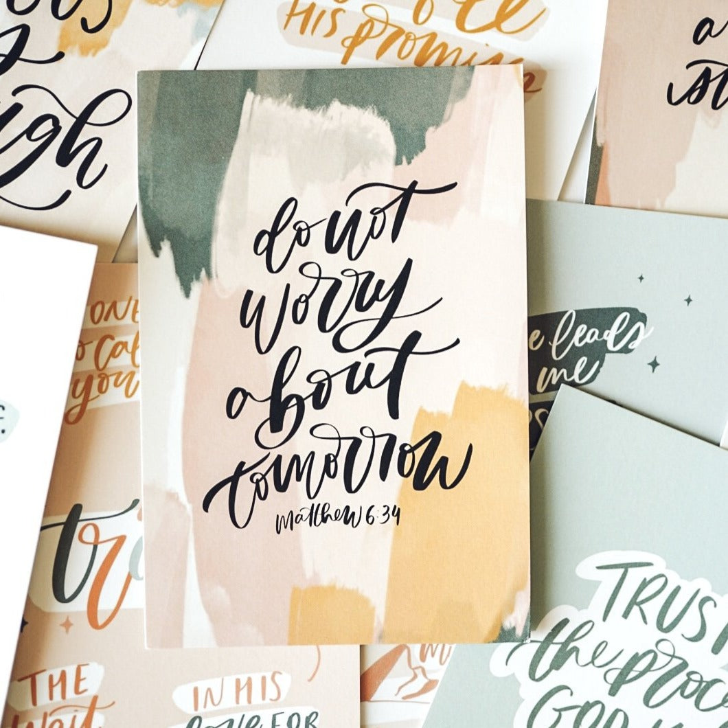 Jesus Scripture Card Set