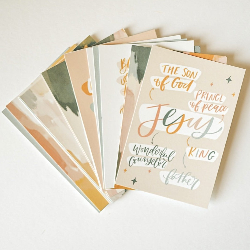 Jesus Scripture Card Set