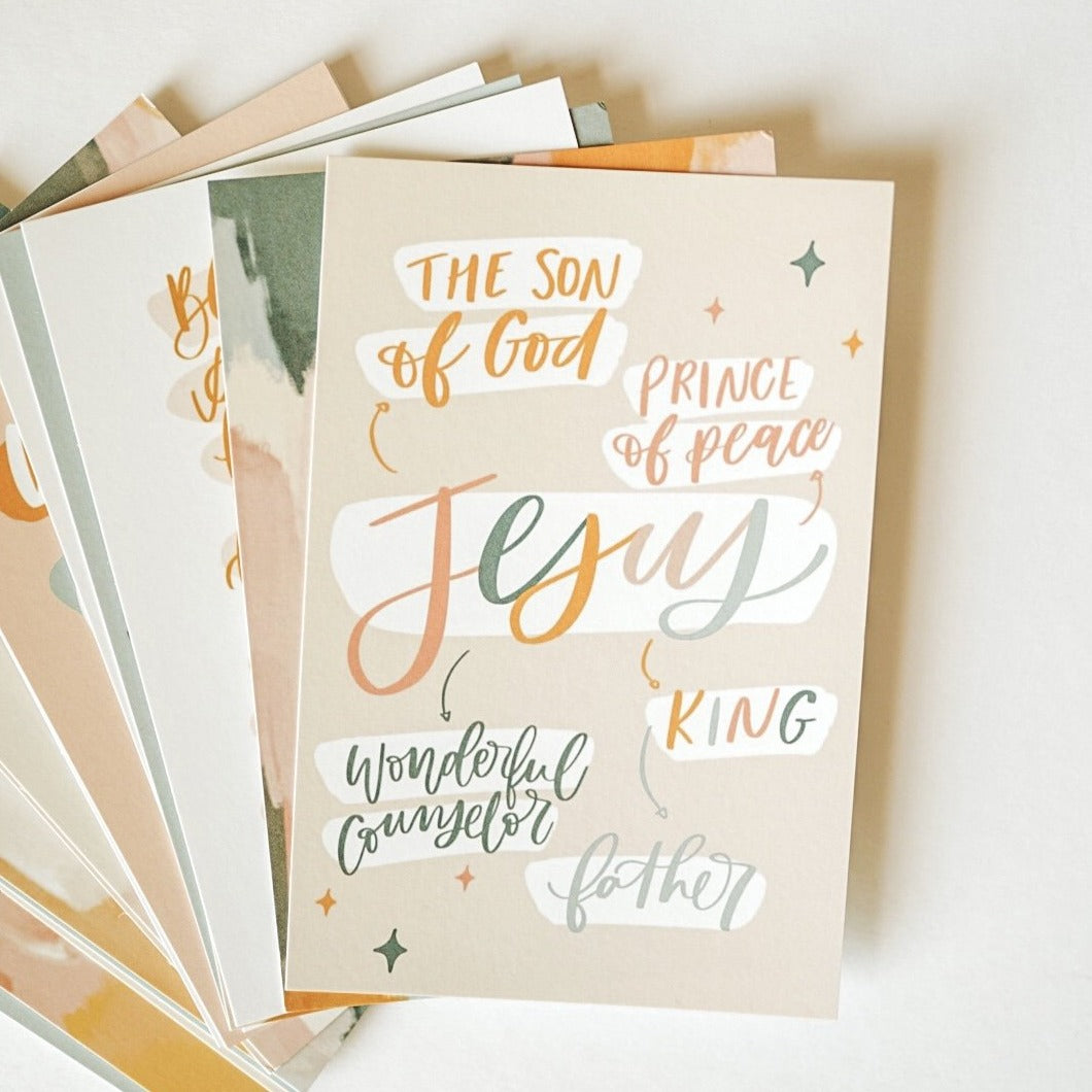 Jesus Scripture Card Set