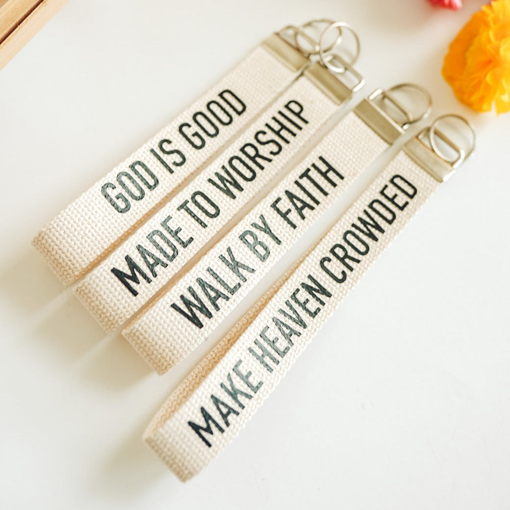 Made To Worship Keychain
