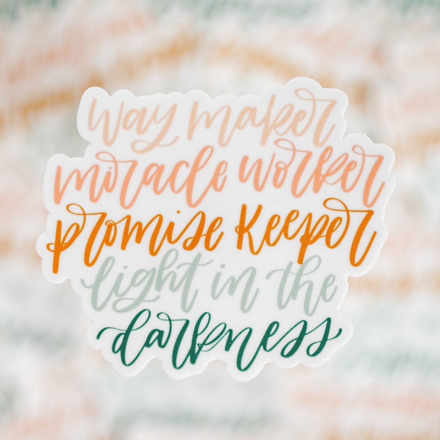 Way Maker Miracle Worker