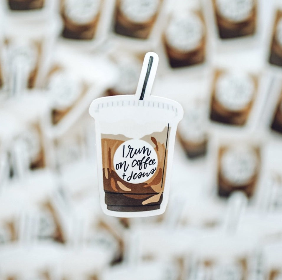 I run on Jesus + Coffee