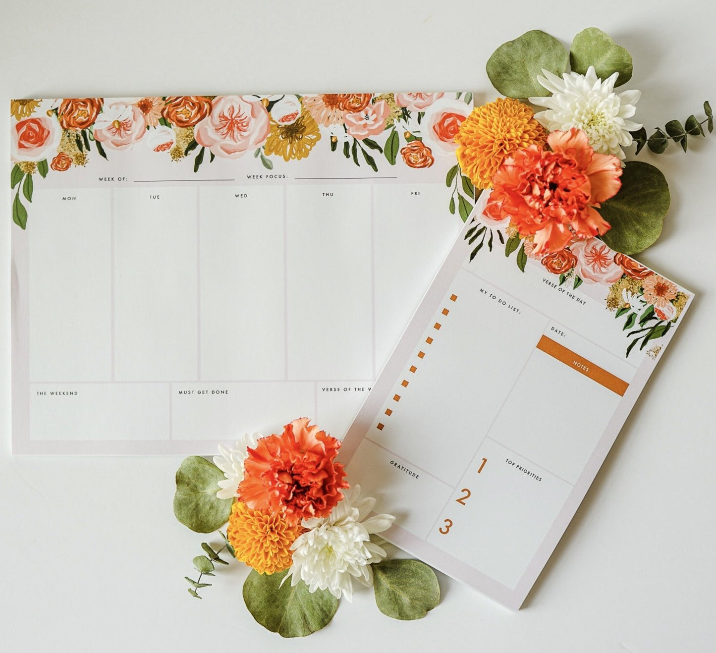 Floral Notepad Bundle