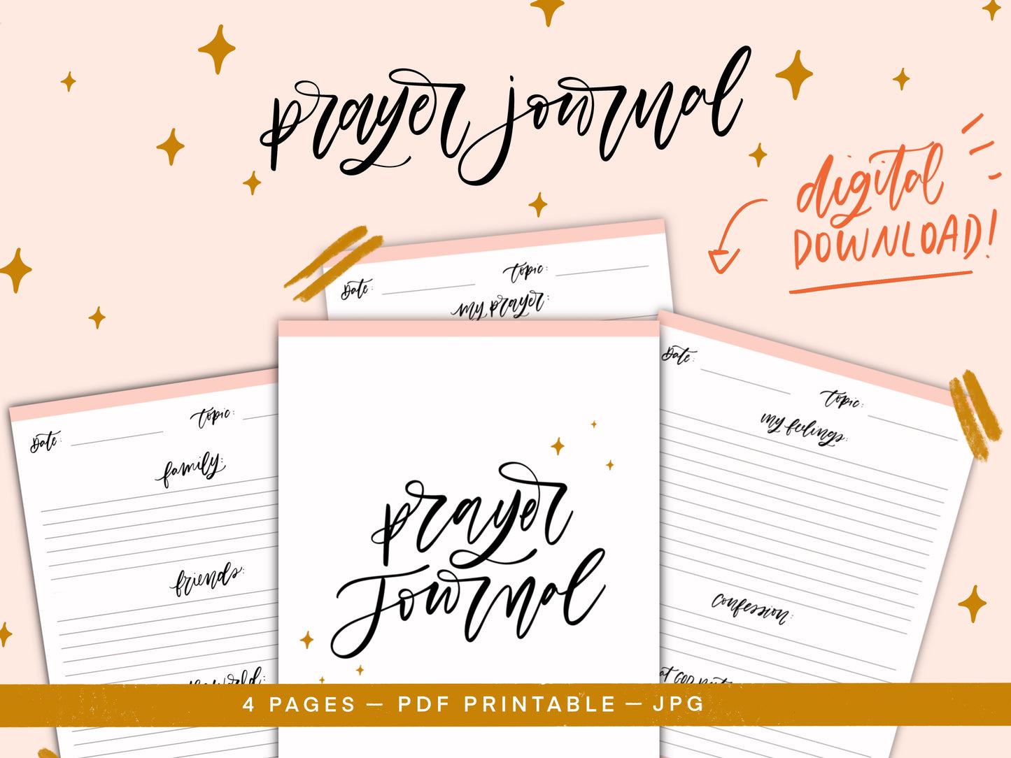 Digital Prayer Journal