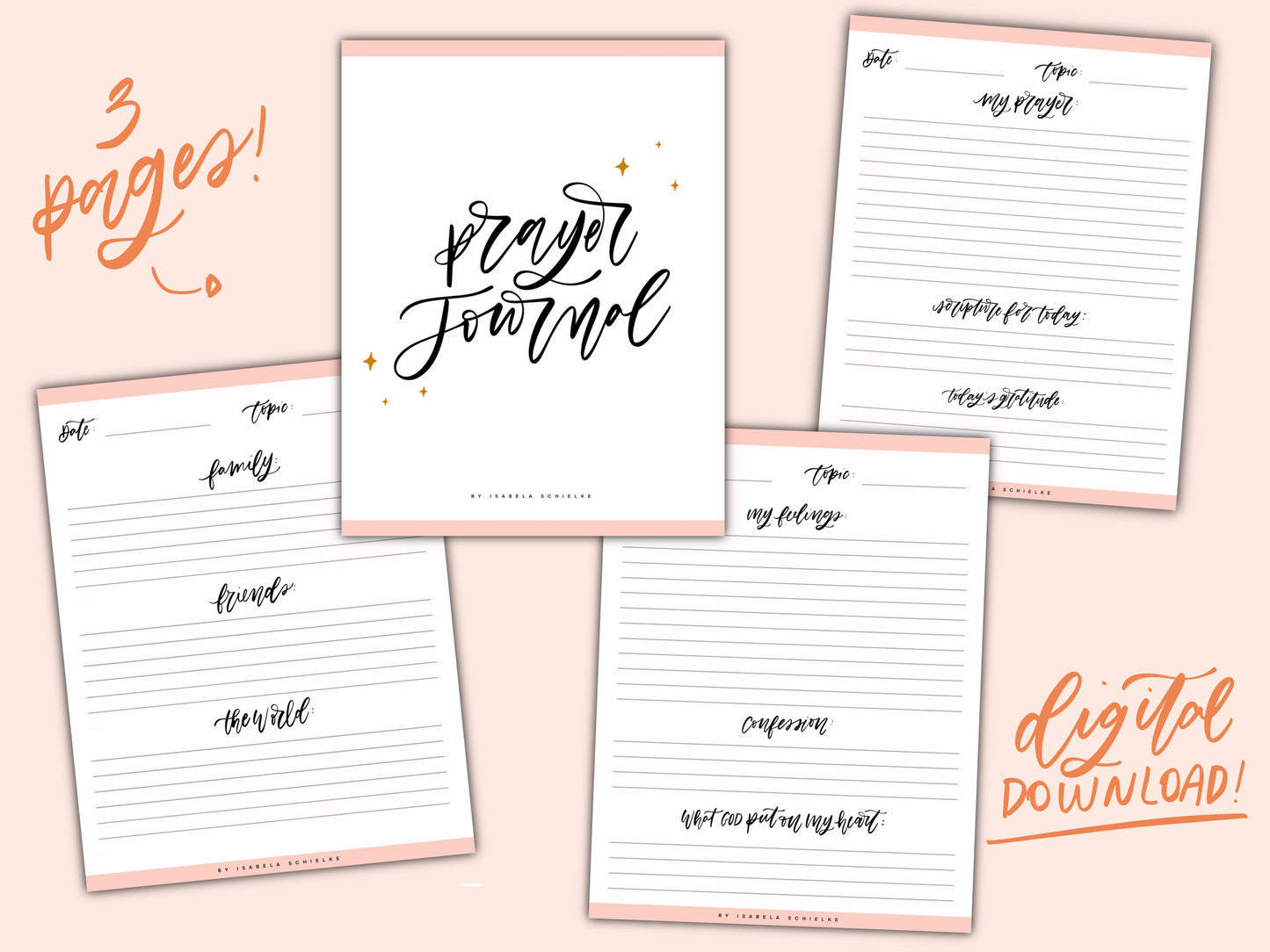 Digital Prayer Journal