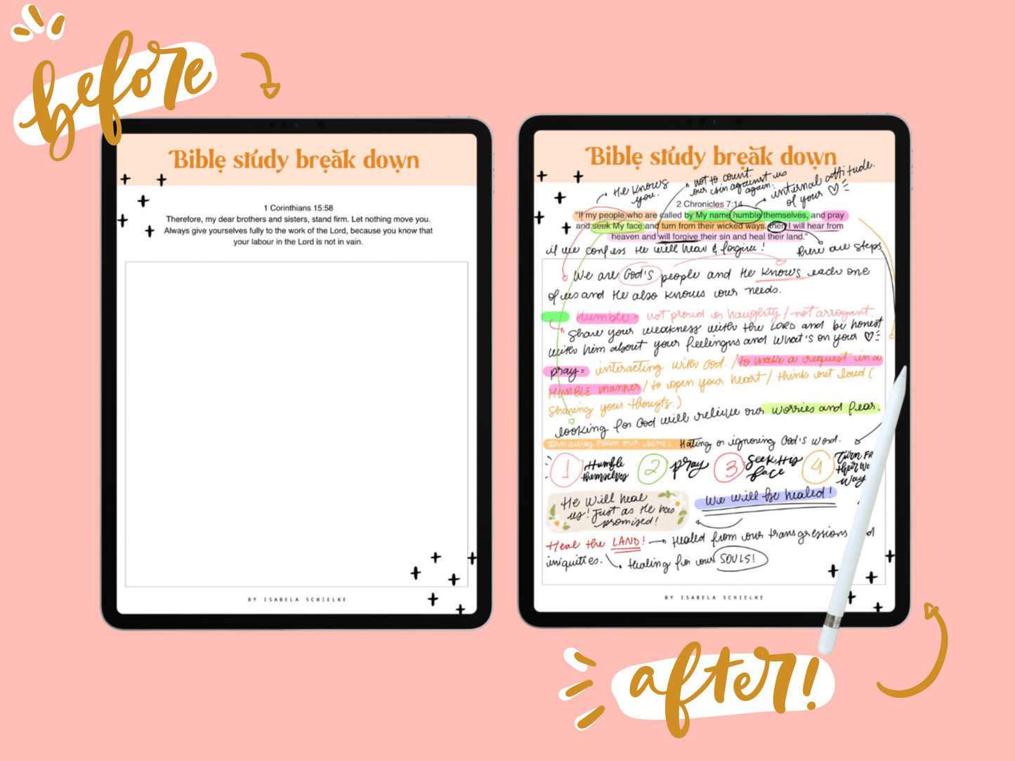 Bible Journaling For Goodnotes