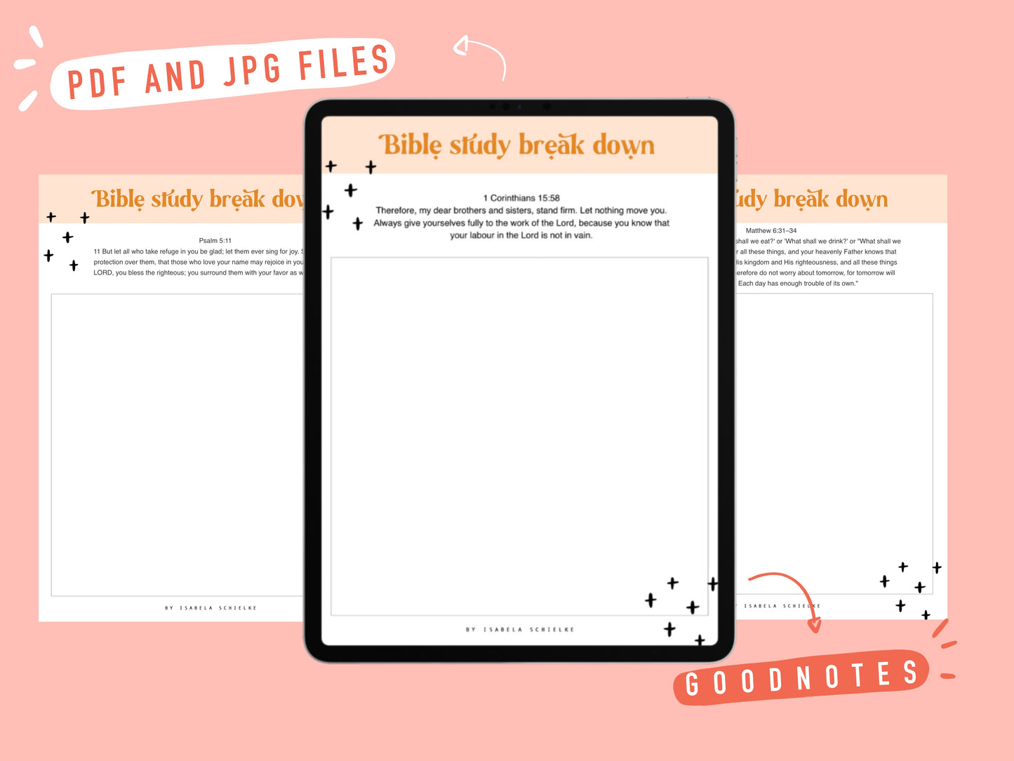 GoodNotes Bible Journaling