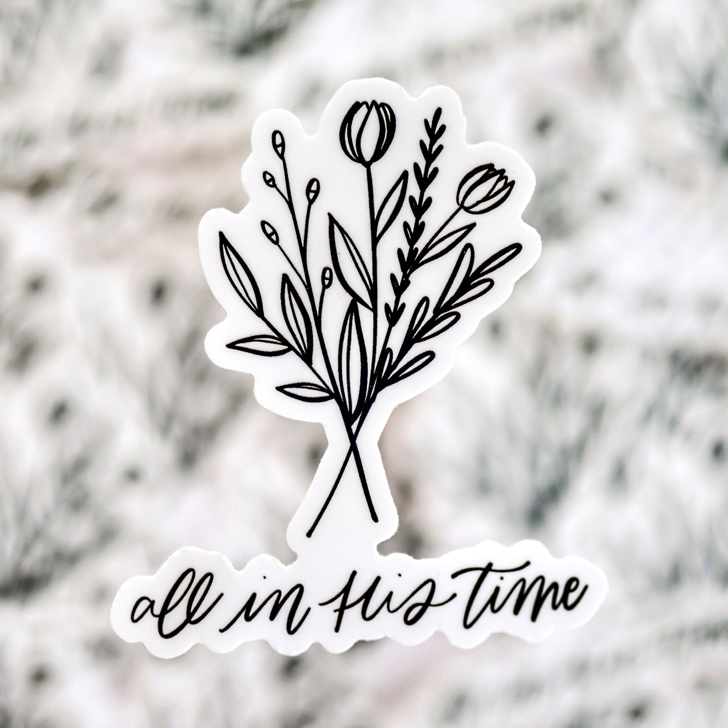 All In His Time