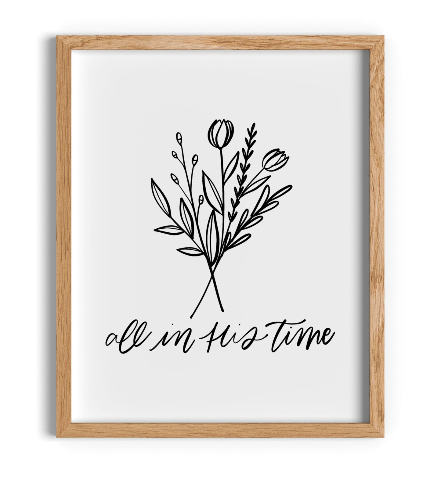 All In His Time