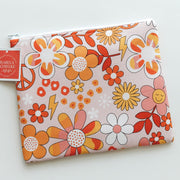 Large Groovy Zipper Pouch