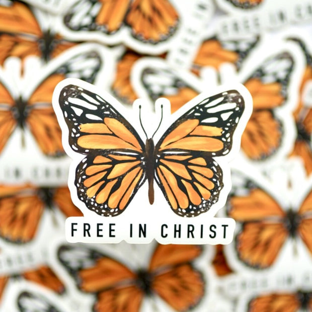 Free In Christ Butterfly