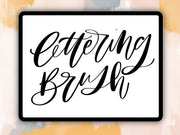Lettering Procreate Brush