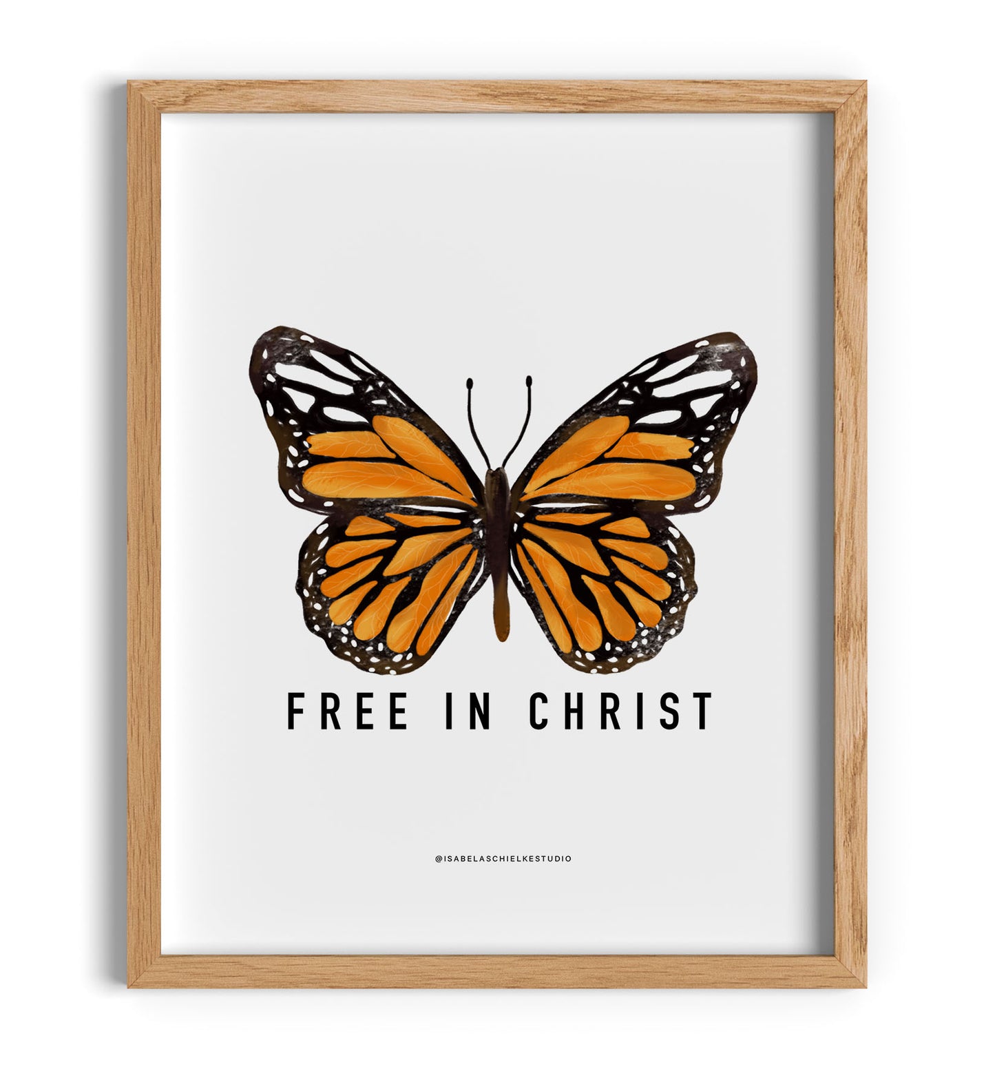 Free In Christ Butterfly