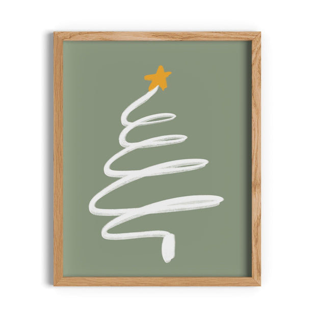 Christmas Tree Print